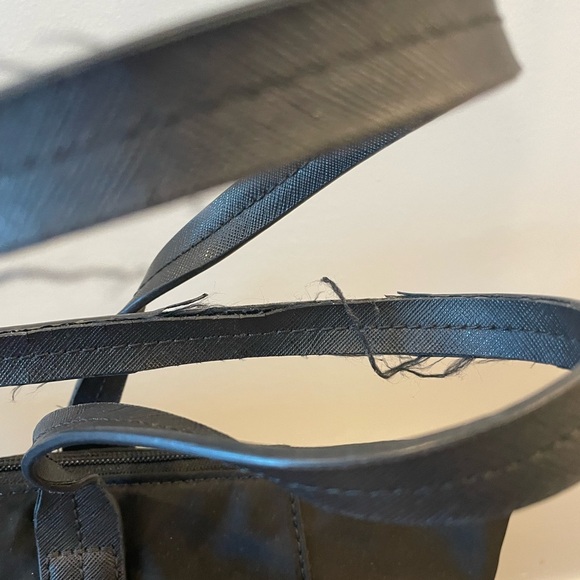 Michael Kors travel bag nylon weekender black luggage handbag - Picture 3 of 7